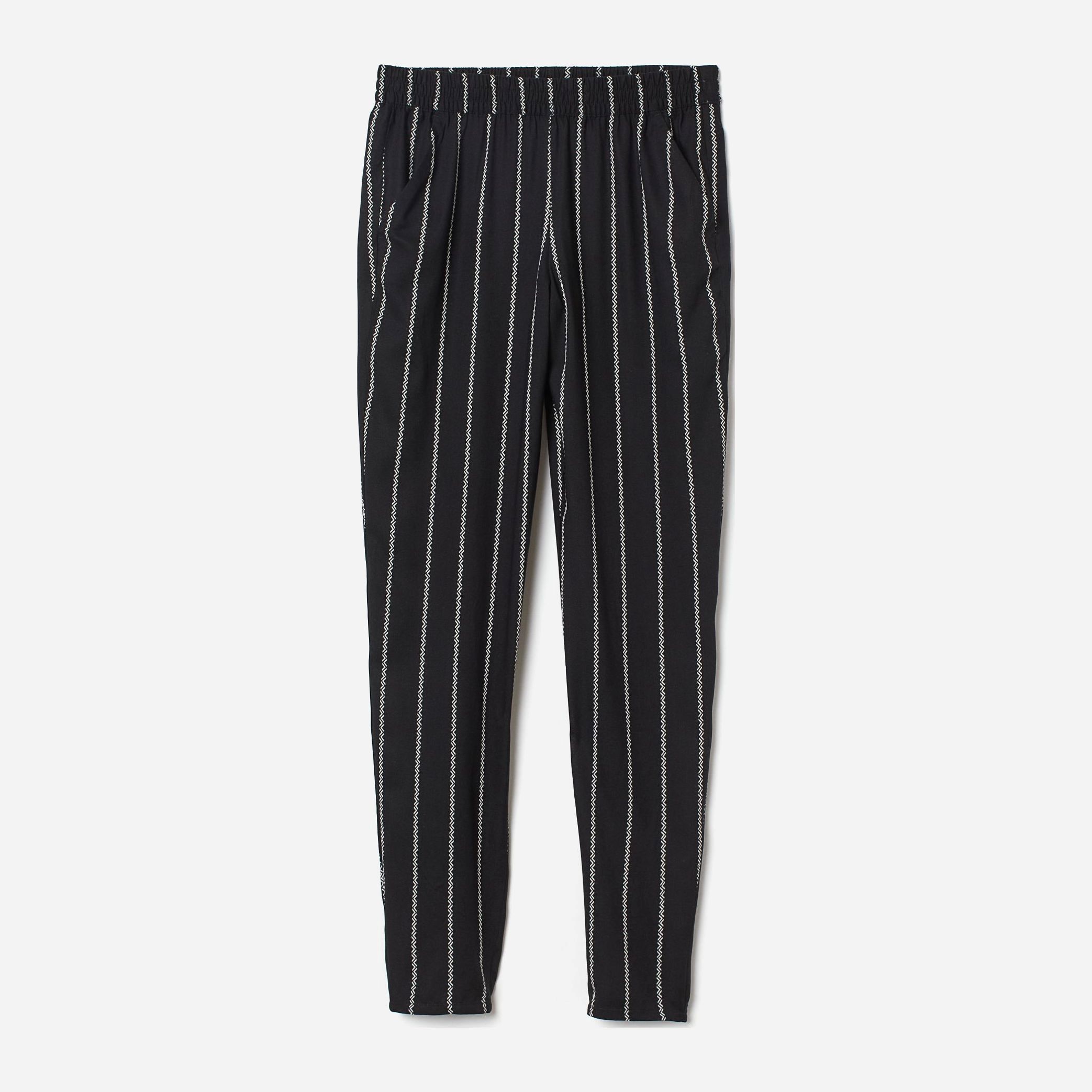 

Брюки H&M 512-5544779  Черные с белым, Брюки H&M 512-5544779 32 Черные с белым