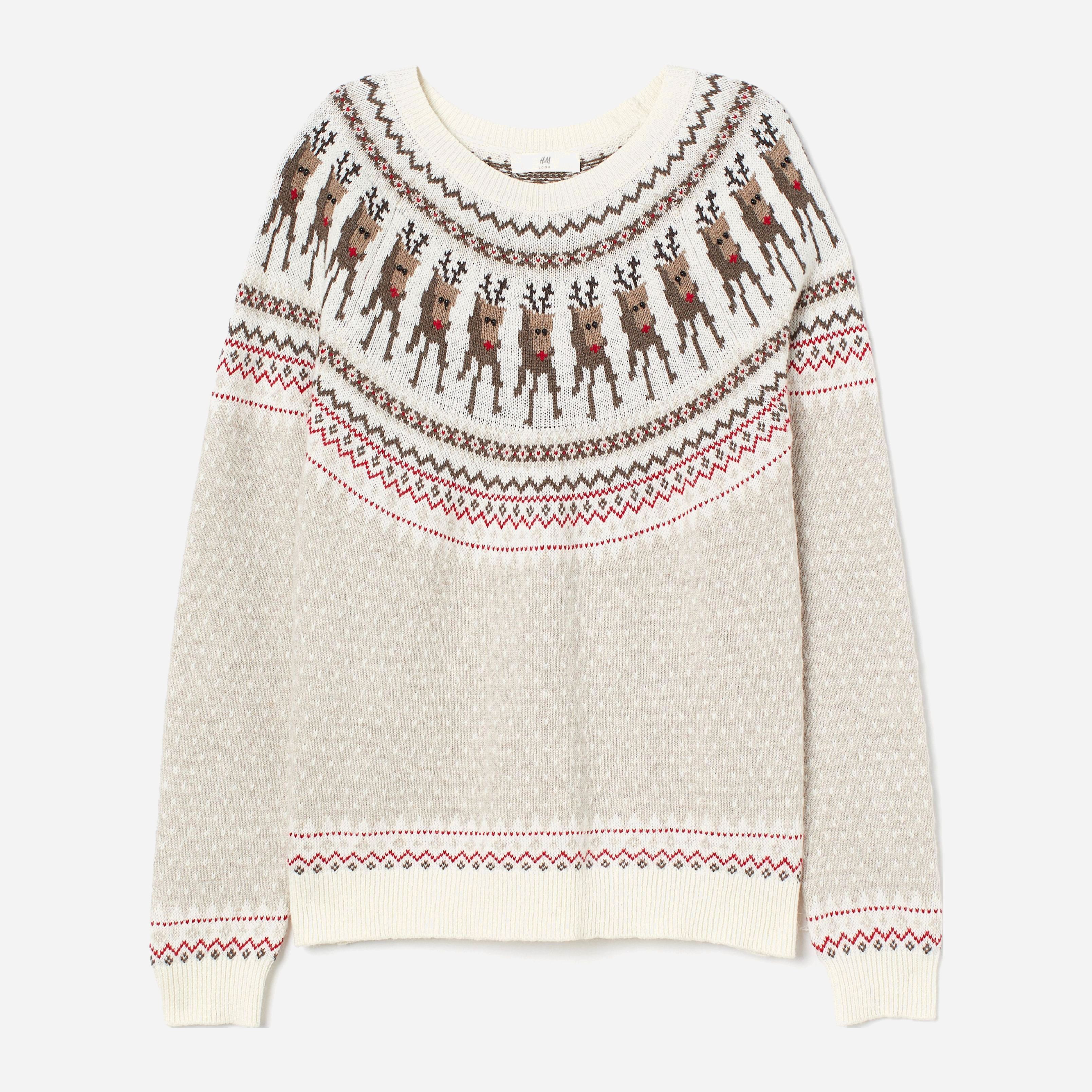

Джемпер H&M 7503970 XS Светло-бежевый