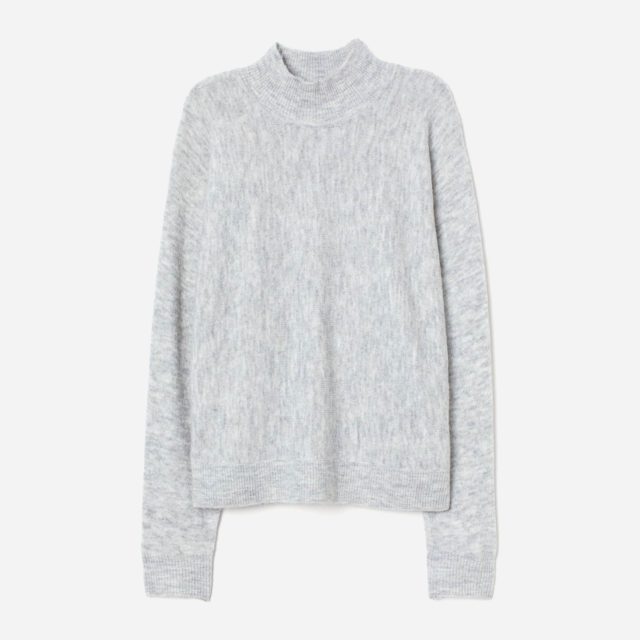 

Джемпер H&M 910-7632800 XS Светло-серый меланж