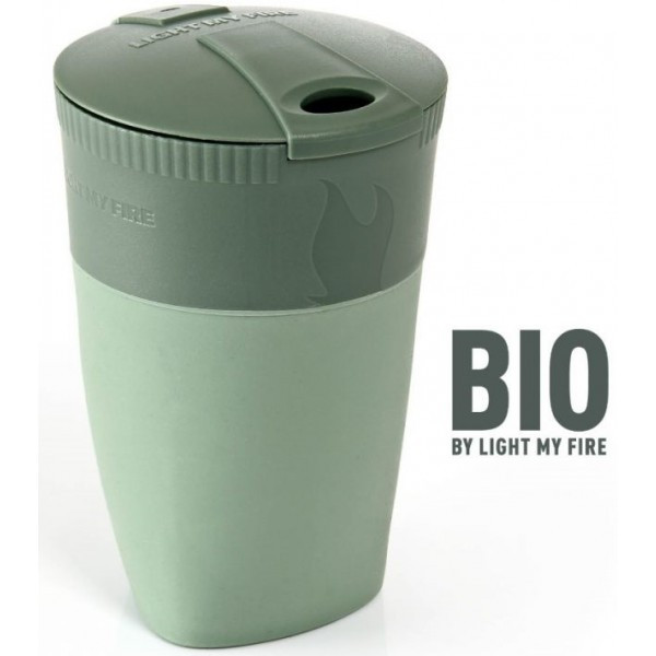 

Стакан туристический складной Light My Fire Pack-up-Cup BIO bulk (LMF 2423910) Зеленый