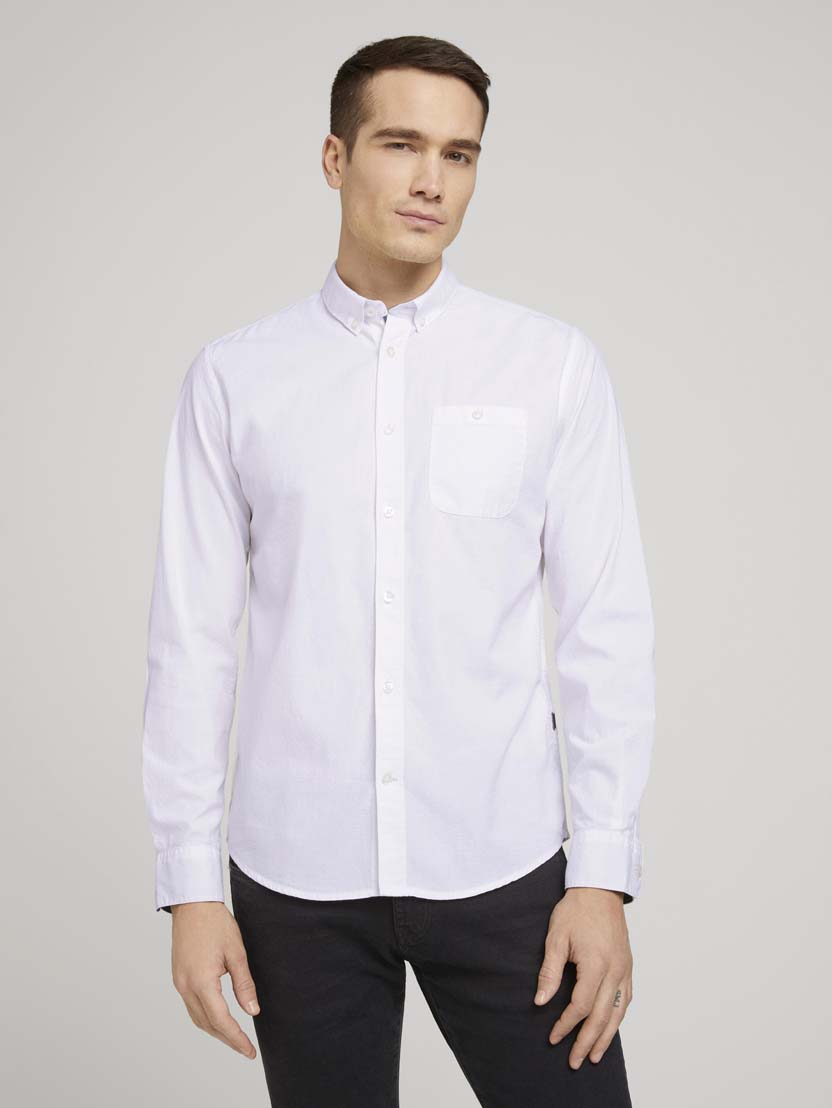 

Рубашка Tom Tailor Regular 1023882 20000 XXL Белый