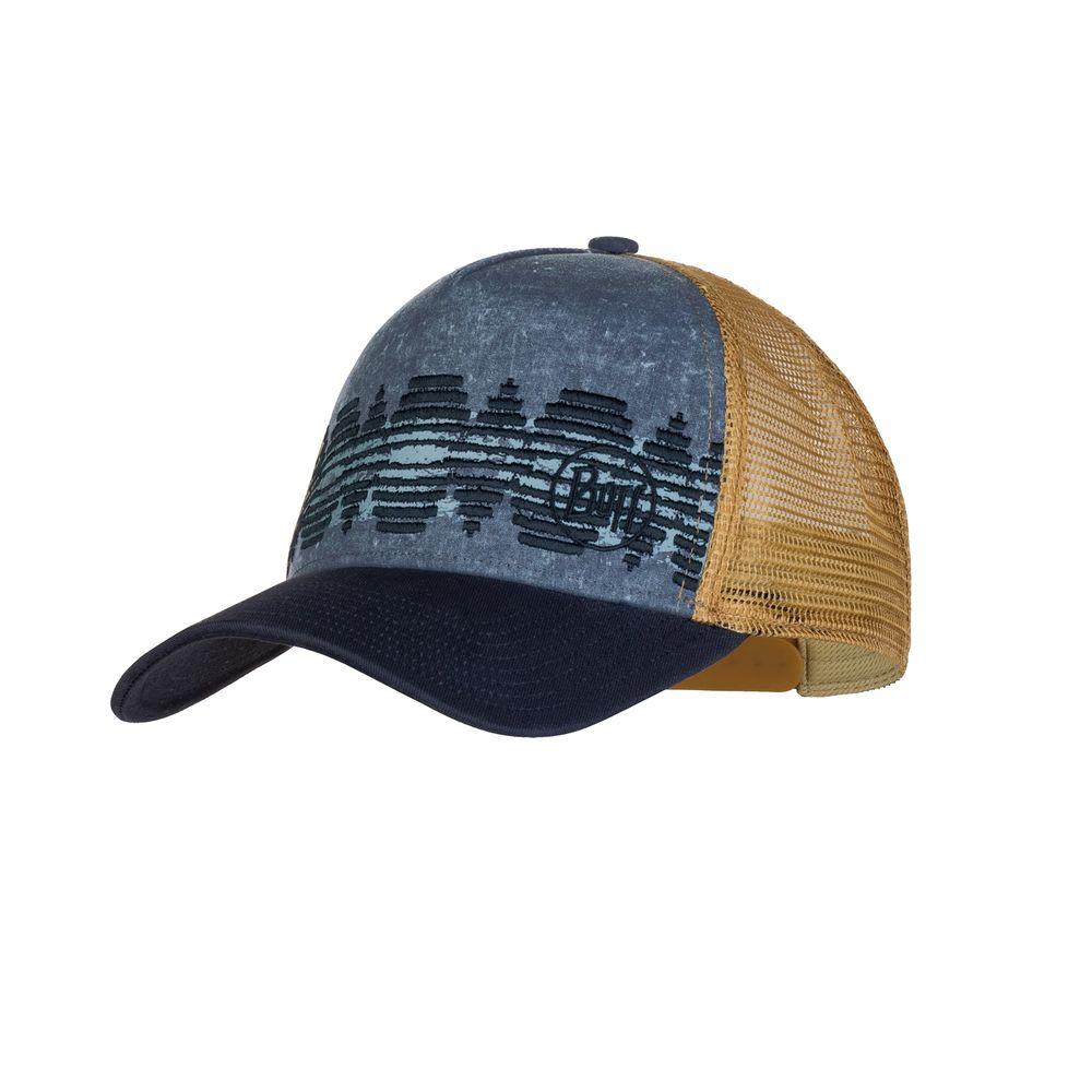 

Кепка Buff Trucker Cap Tzom Stone Blue