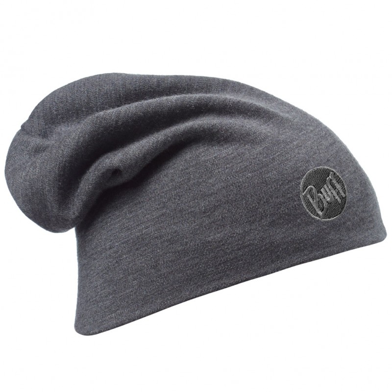 

Шапка Buff Heavyweight Merino Wool Loose Hat solid grey (BU 111170.937.10.00)