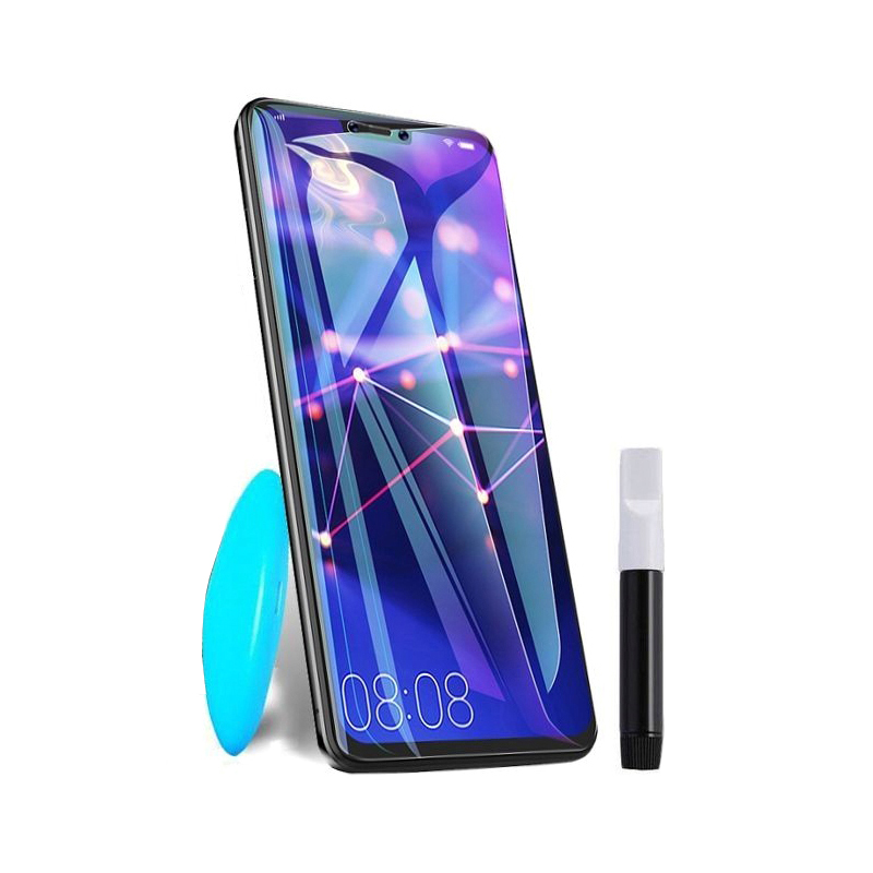

Защитное стекло для Huawei P30 Pro (жидкий клей + УФ лампа)