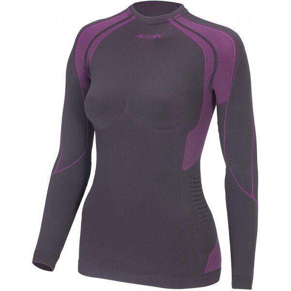 

Термофутболка Accapi Women's Polar Bear Long Sleeve Shirt Black - Cyclamen, XS/S