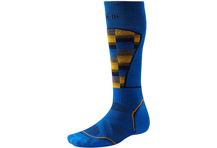 

Термоноски Smartwool Men's PhD Ski Medium Pattern Socks L, BRIGHT BLUE (378)