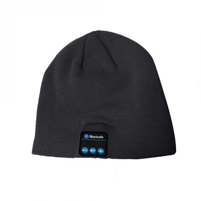 

Шапка со встроенными bluetooth наушниками и микрофоном M MUSIC HAT Grey