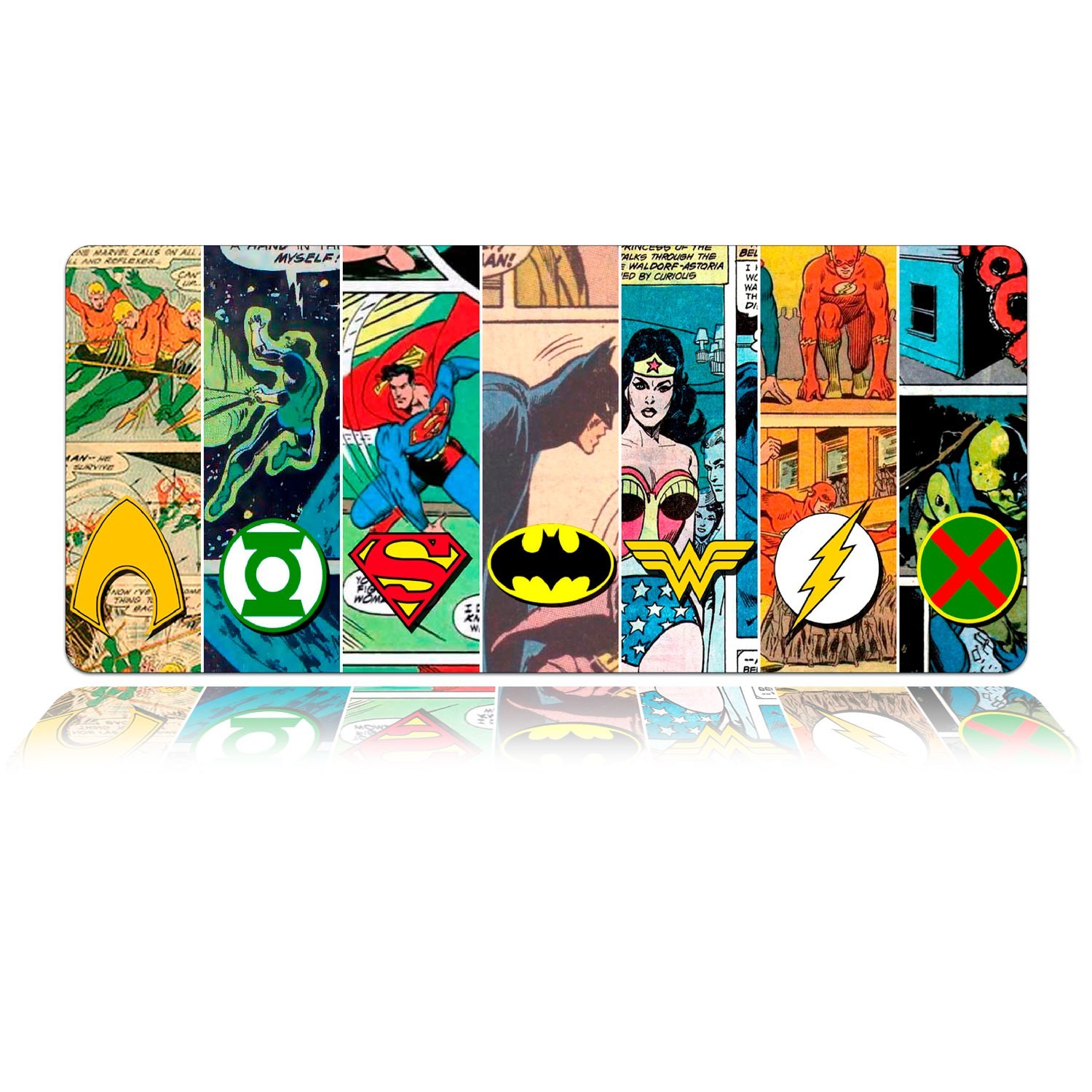 

Игровая поверхность WorkPlaceShop DC JUSTICE LEAGUE RETRO ART 300х700 мм