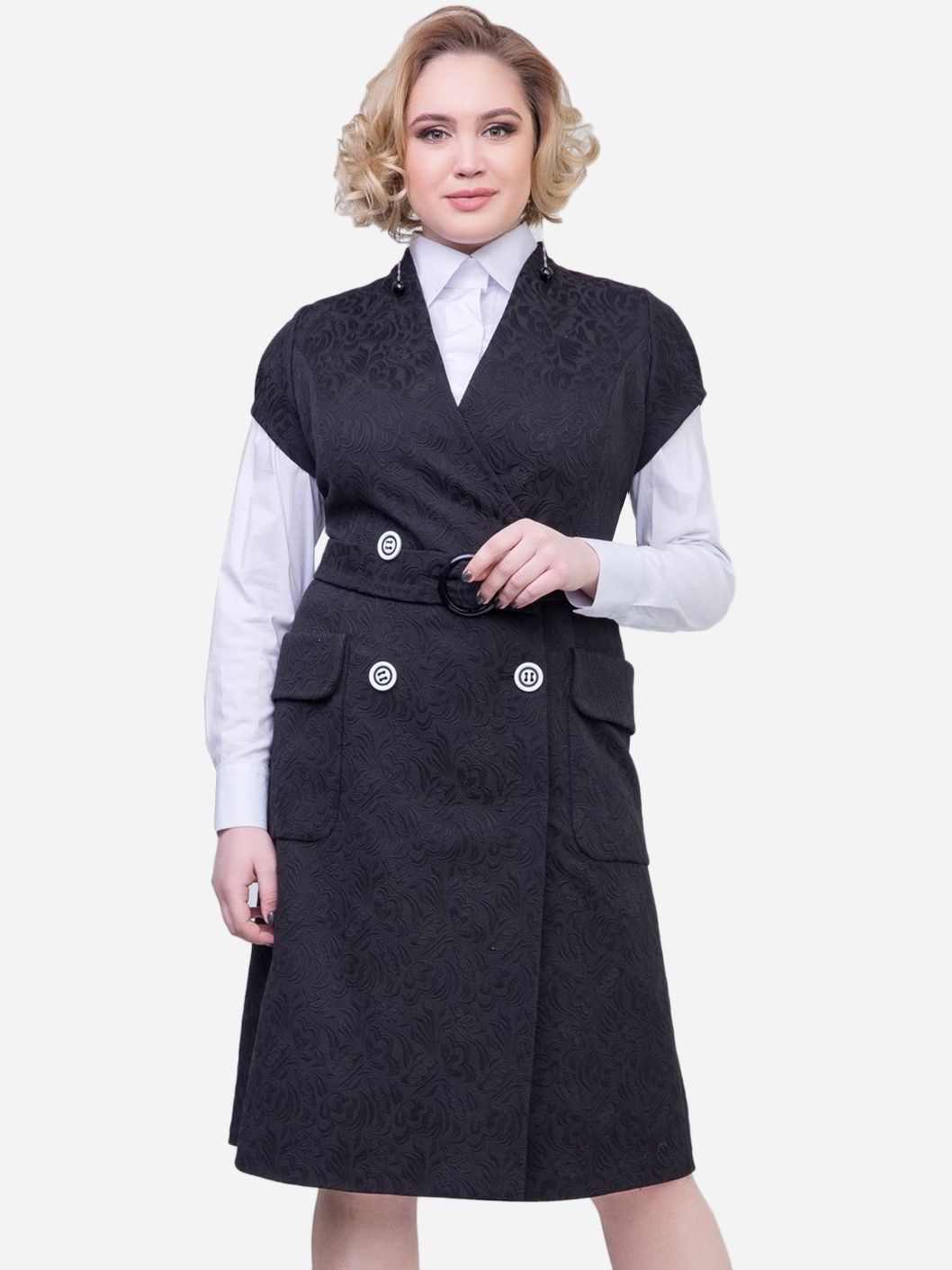 

Костюм ALVITA S-9600  Черный/Металлик, Костюм ALVITA S-9600 50 Черный/Металлик