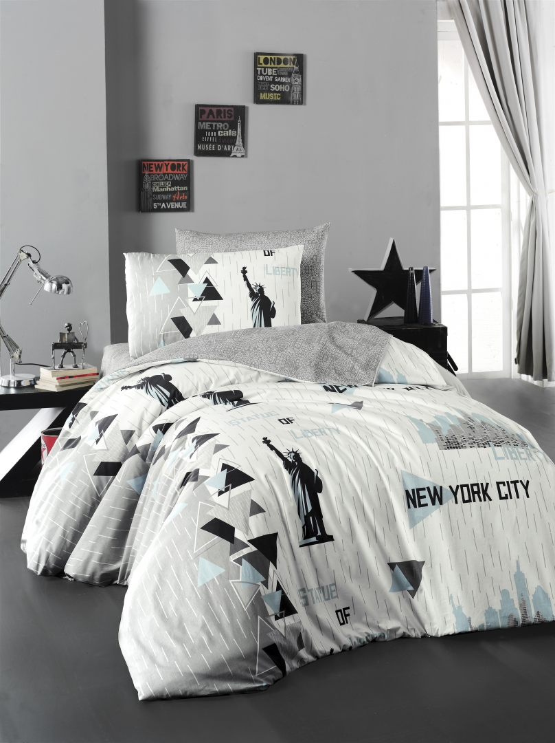 

Постільна білизна First Choice Ranforce 160 х 220 см New York