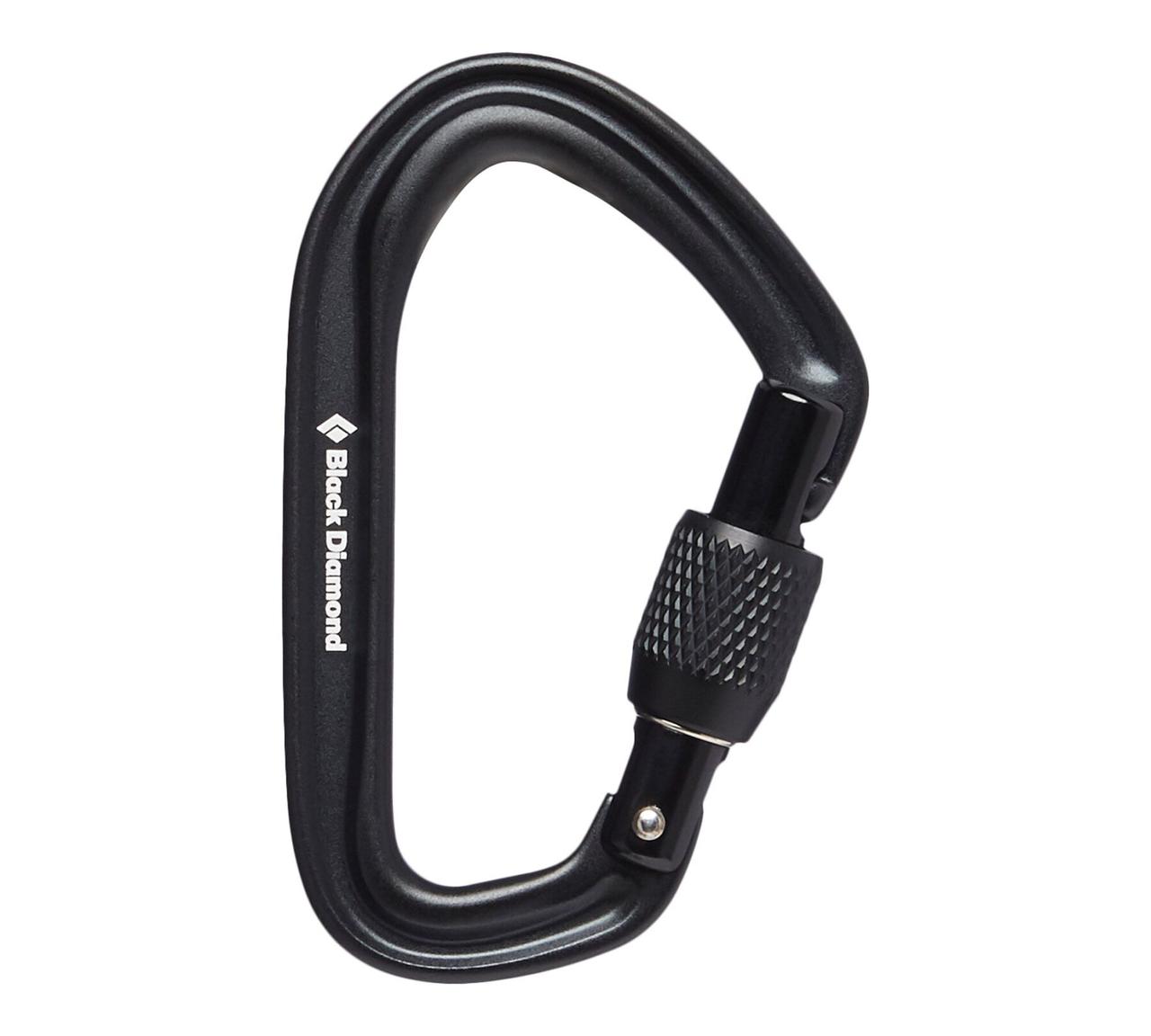

Карабин Black Diamond HotForge Screwgate Carabiner Black
