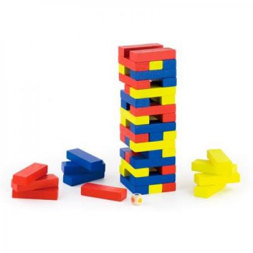 

Настольная игра Viga Toys Цветная дженга (56215)