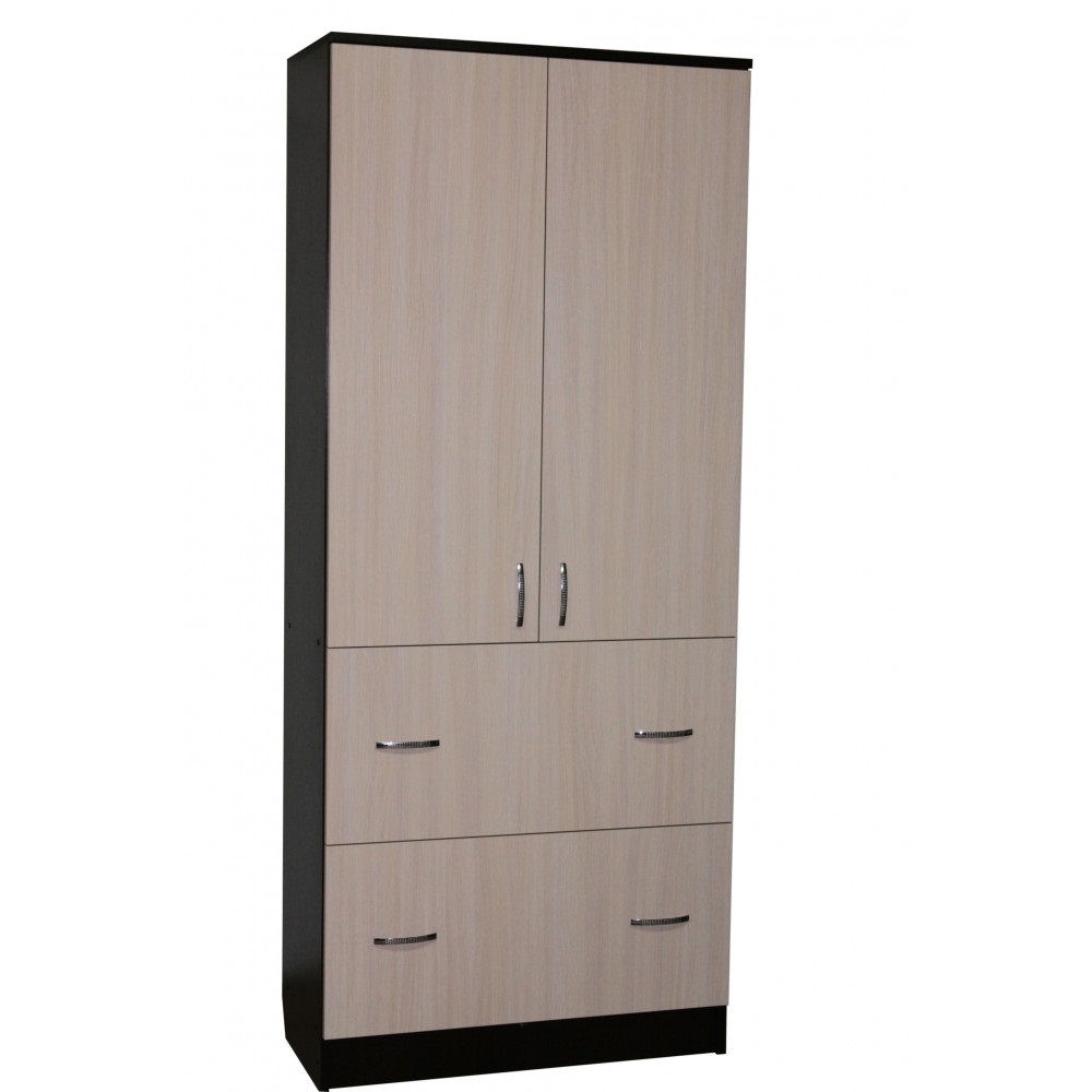 

Офисный шкаф ОН-13/2 Ника Мебель Дуб Венге + Дуб Молочный