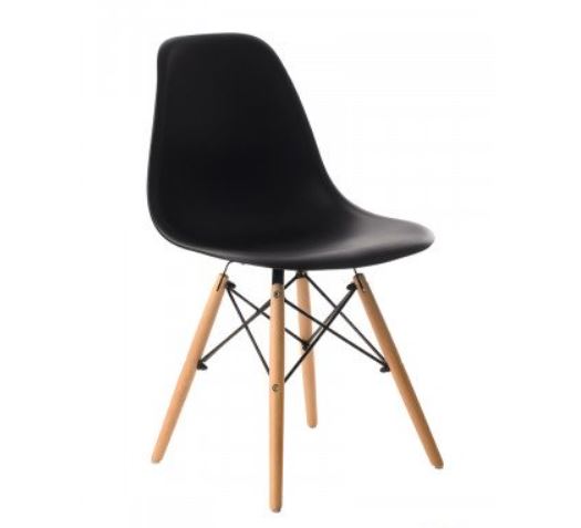 

Стул для кухни Vetro Mebel EAMES CHAIR M-05 Черный