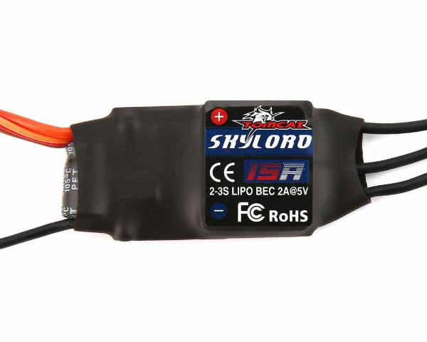 

Регулятор хода TomCat Skylord 15A ESC 2A-5V BEC