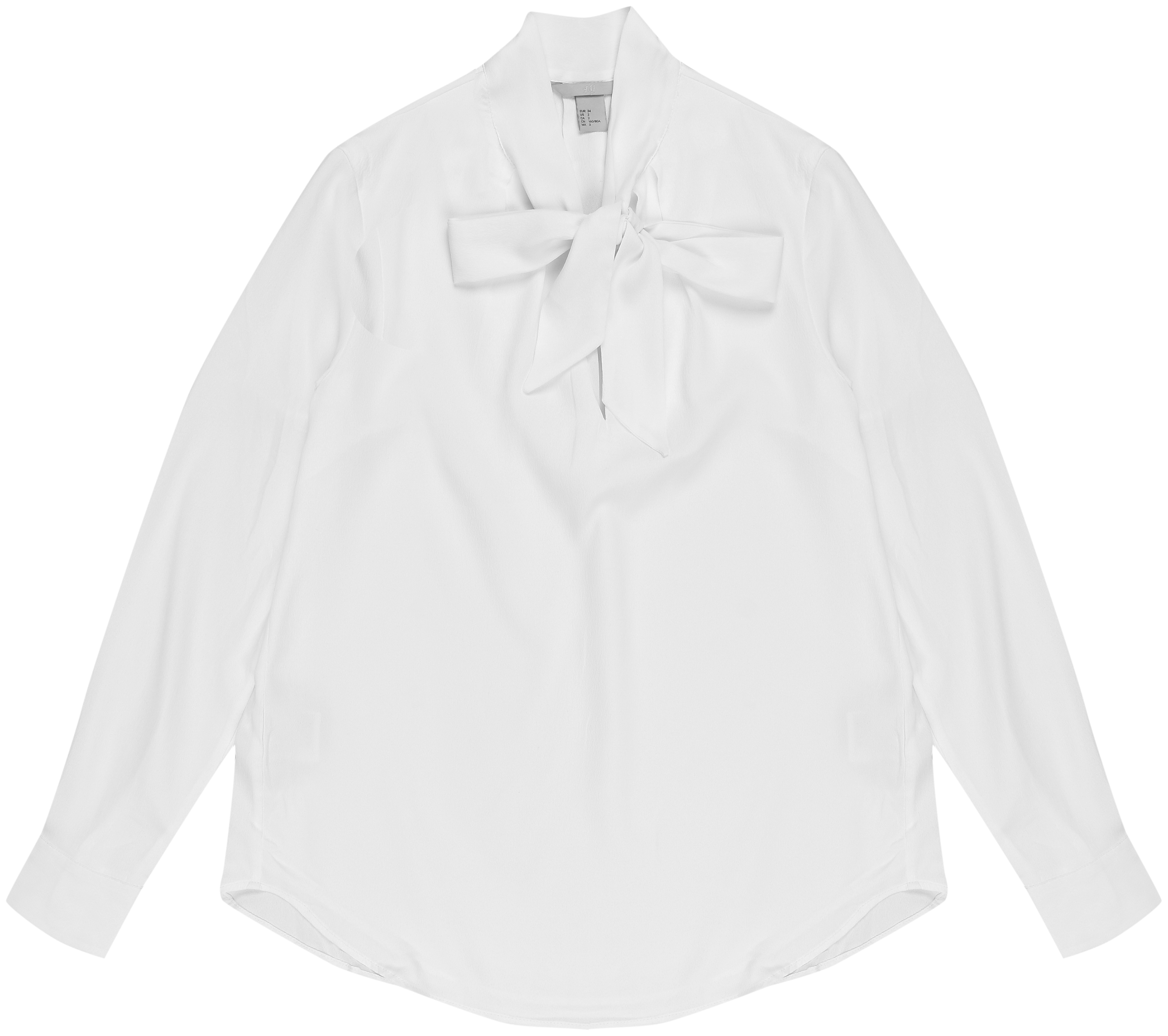 

Блуза H&M 34 Белый 7112748RP2_белый