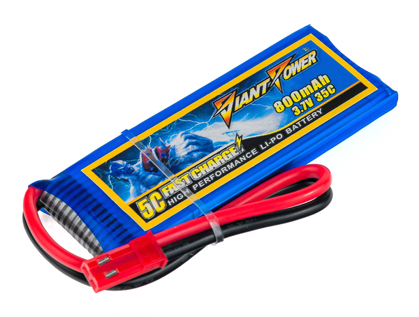 

Аккумулятор Dinogy Giant Power Li-Po 800mAh 3.7V 35C JST