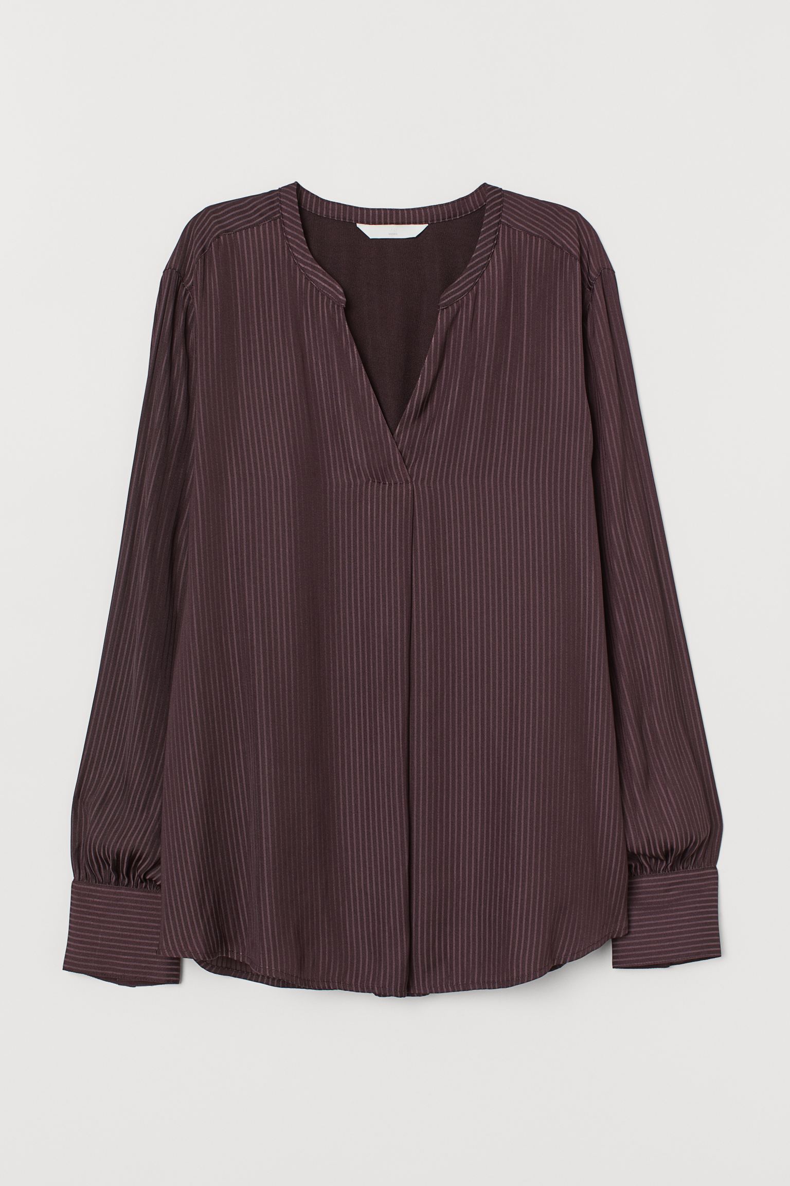 

Блуза для кормящих H&M L сливовый в полоску 7727230sm_сливовый в полоску