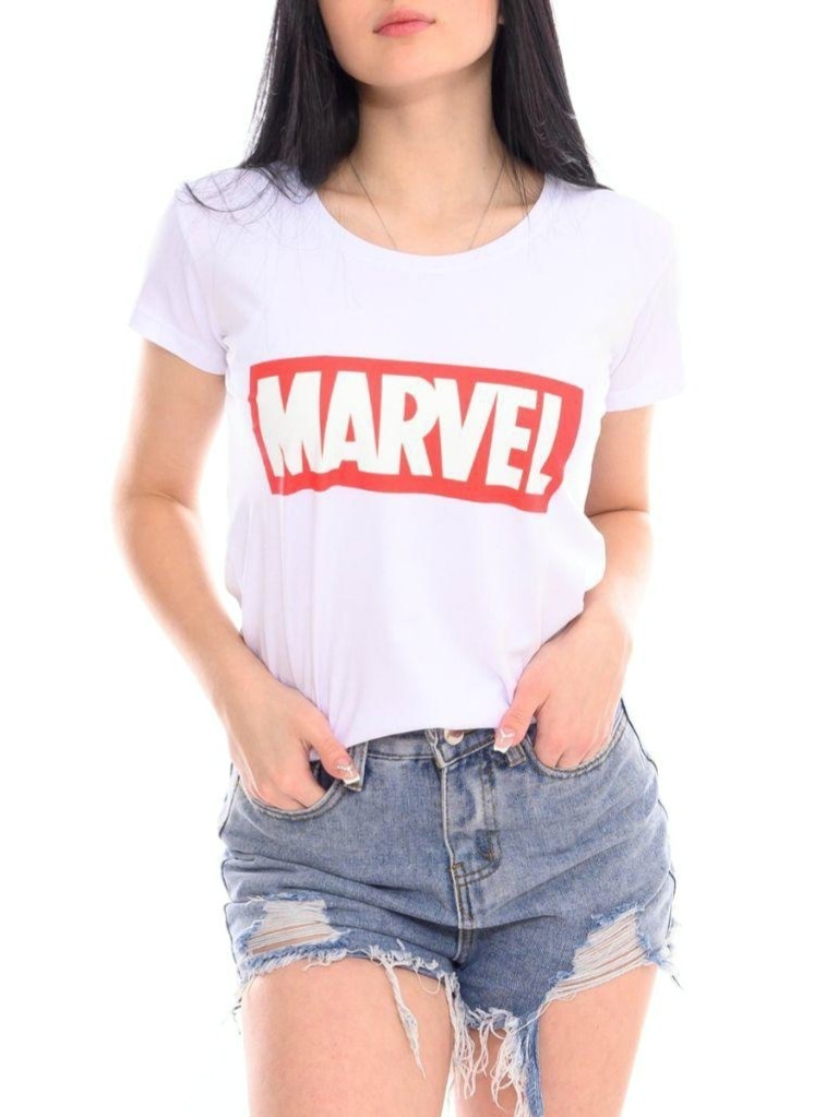 

футболка женская N Angels Marvel белая One size 3307