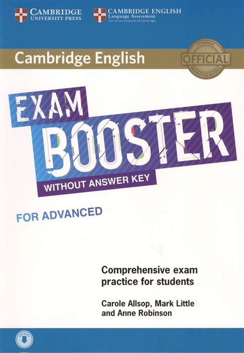 

Cambridge English Exam Booster for Advanced without Answer Key with Audio