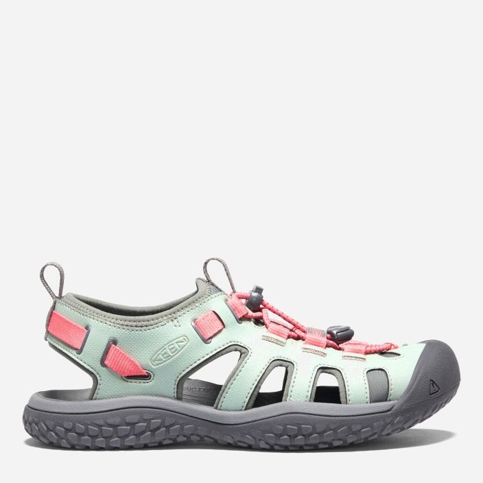 

Сандалии Keen Solr Sandal 1024700 38.5 (8) 25 см Серые с зеленым