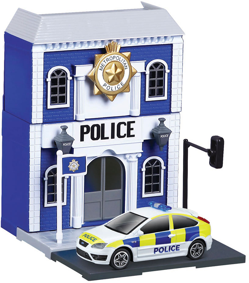 

Игровой набор серии Bburago City Полицейский участок 1:43 (4893993315024)