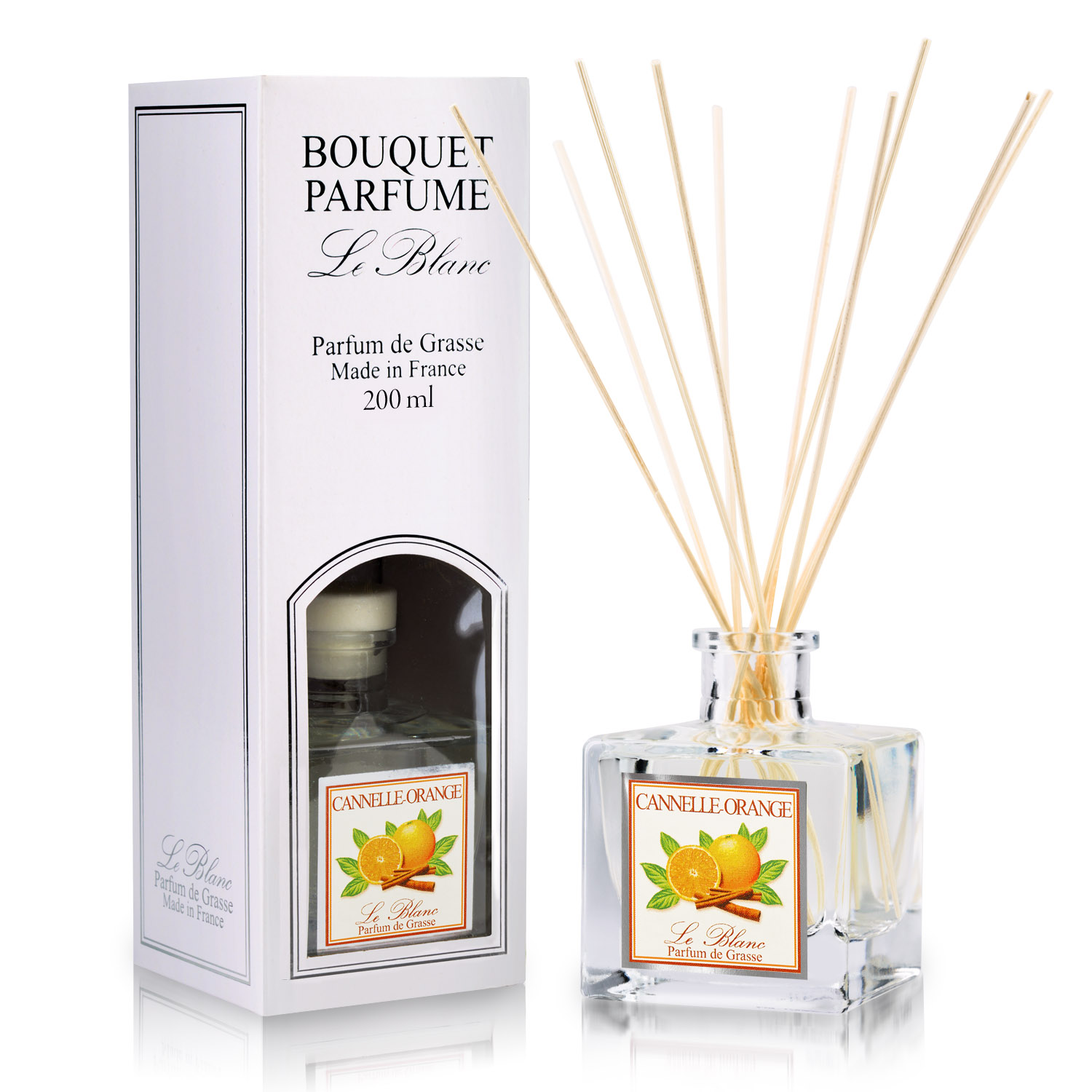

Аромадиффузор Le Blanc CANNELLE ORANGE (Апельсин-Корица) 200мл