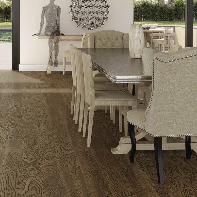 

Паркетная доска EstaParket Ясень Elegant Walnut Color