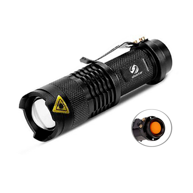 

Ліхтарик Shustar S-002 XR-E Q5 IPX4 600Lumen Black (750zp)