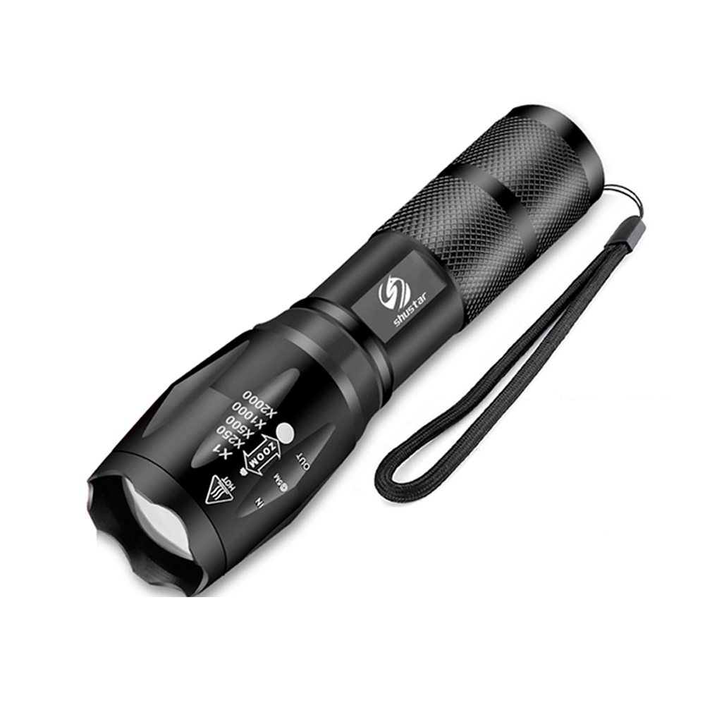 

Ліхтарик Shustar S-001 XM-L2 IPX6 1500Lumen Black (733zp)