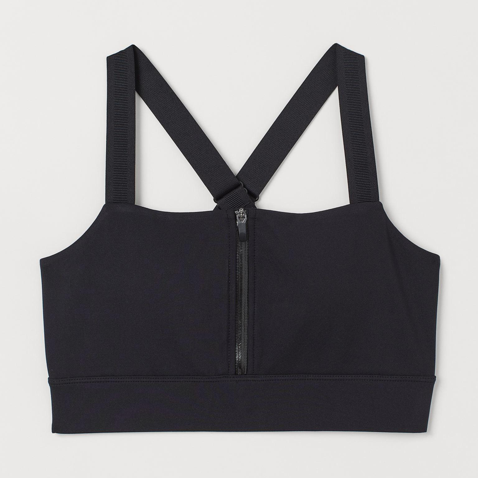 

Спортивный топ H&M XAZ246741YMYW L Черный