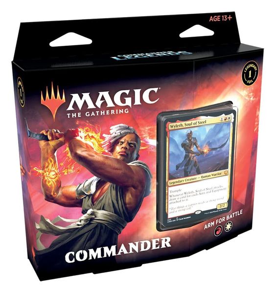 

Настольная игра Wizards of the Coast Колода Commander Legends Arm For Battle АНГЛ (C7943000)