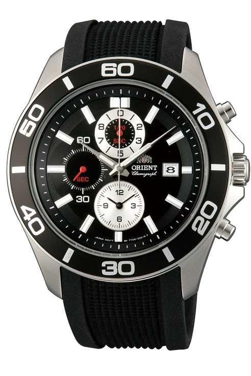 

Мужские наручные часы Orient FTT0S003B0 Chronograph кварцевые с хронографом