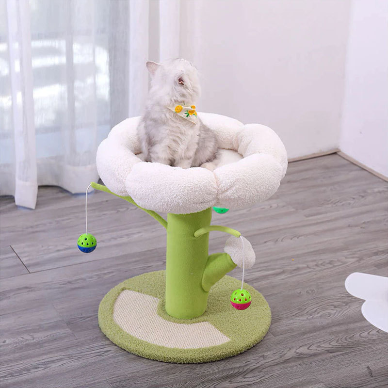 

Когтеточка с игрушками для кота Hoopet 9340 дряпка 44*40*40 см