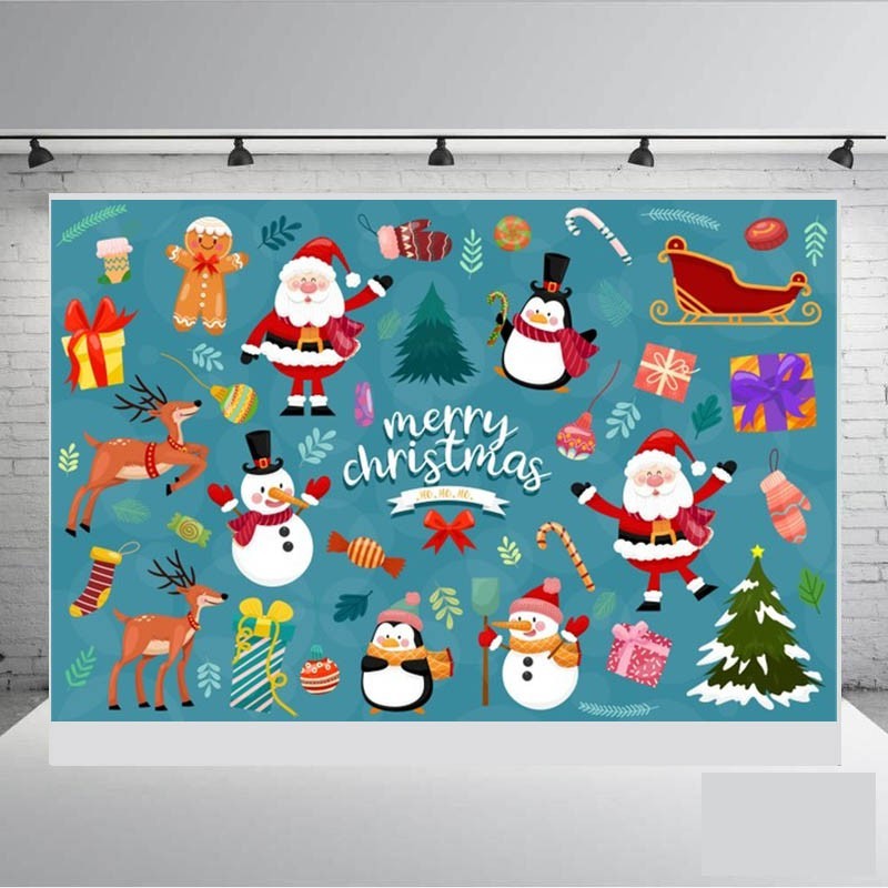 

Банер "MERRY CHRISTMAS HO-HO-HO" 2000х3000 мм + тубус