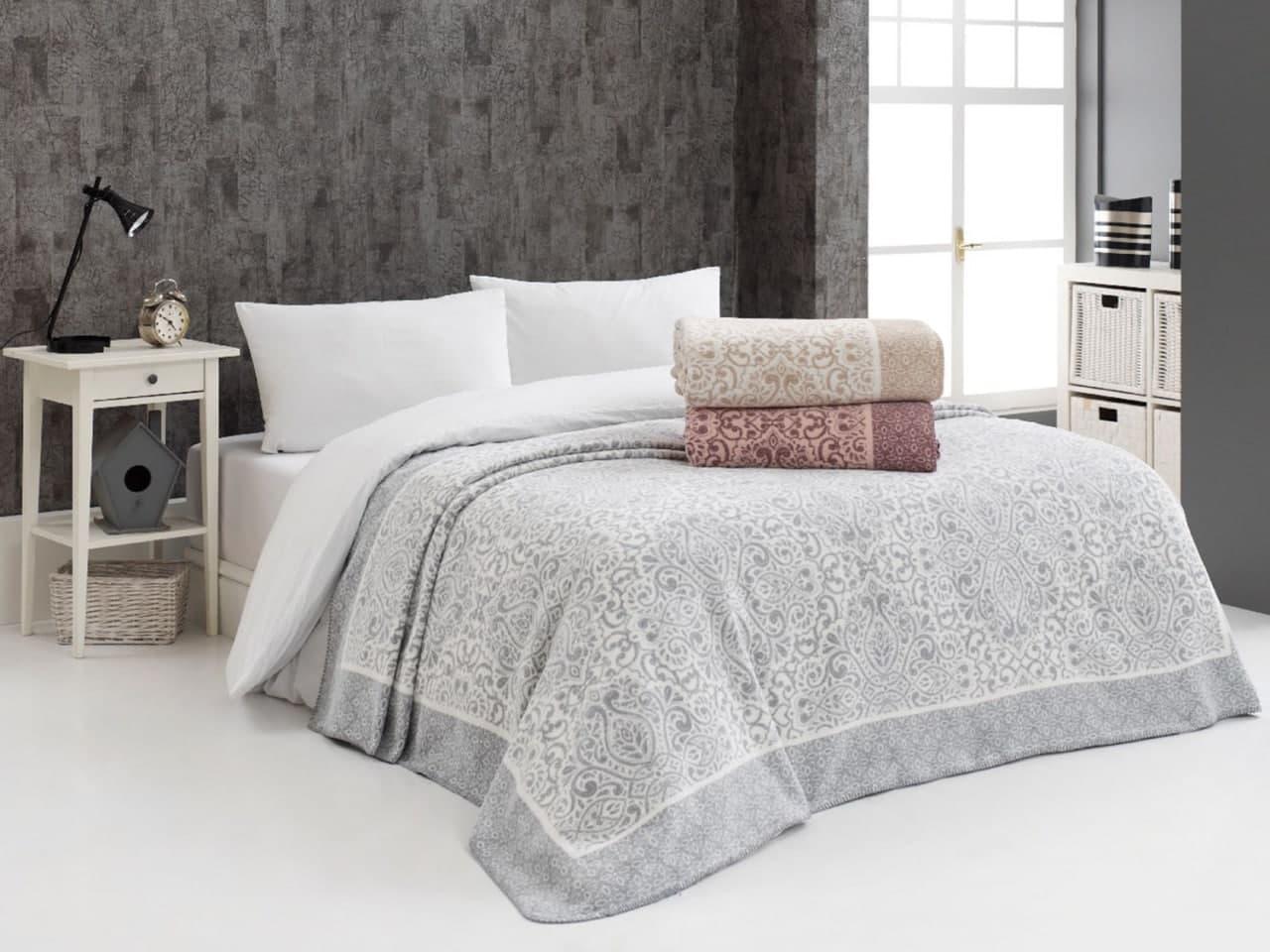 

Плед Lotus Home - Daten gri хлопок 200*220