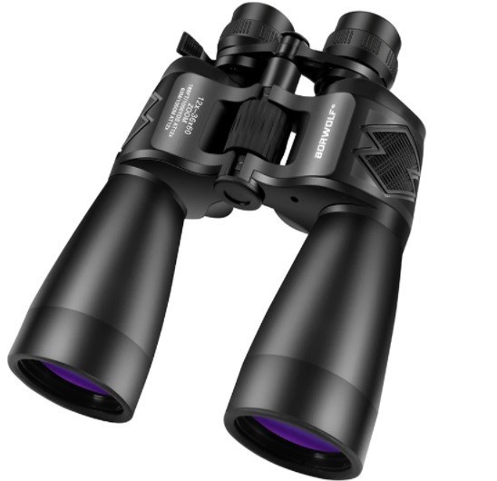 

Профессиональный бинокль Borwolf 12-36X60 (Черный)