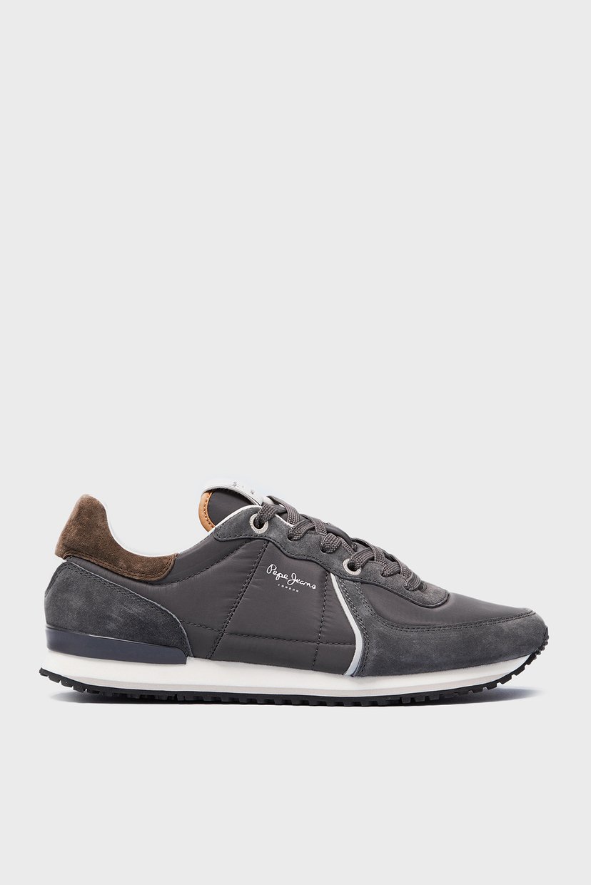 

Мужские серые кожаные кроссовки TINKER CITY SMART Pepe Jeans 43 PMS30768