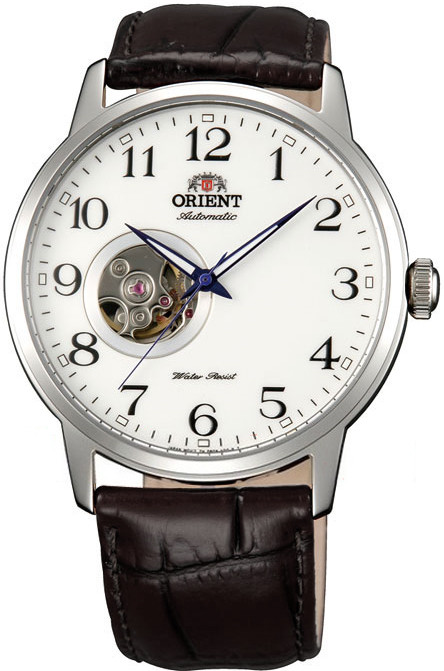 

Мужские наручные часы Orient FDB08005W0 с кожаным ремешком механические