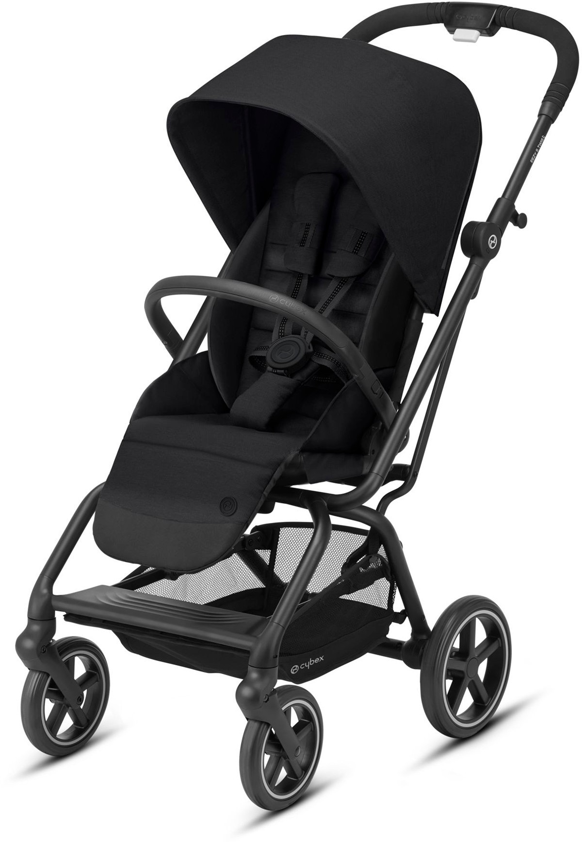 

Прогулочная коляска Cybex Eezy S Twist + 2 BLK Deep Black 4058511901138