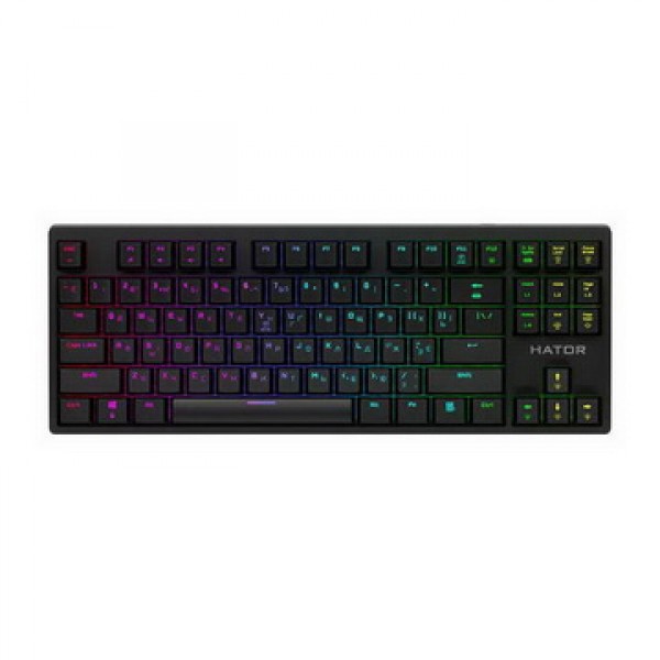 

Клавиатура Hator Rockfall Evo TKL Optical ENG/UKR/RUS (HTK-630) Black USB