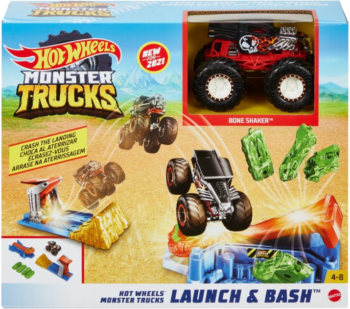 

Игровой набор Hot Wheels Монстро-прыжок серии "Monster Trucks"