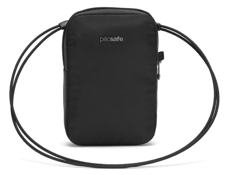 

Сумка Pacsafe RFIDsafe travel crossbody bag 3 степени защиты черная