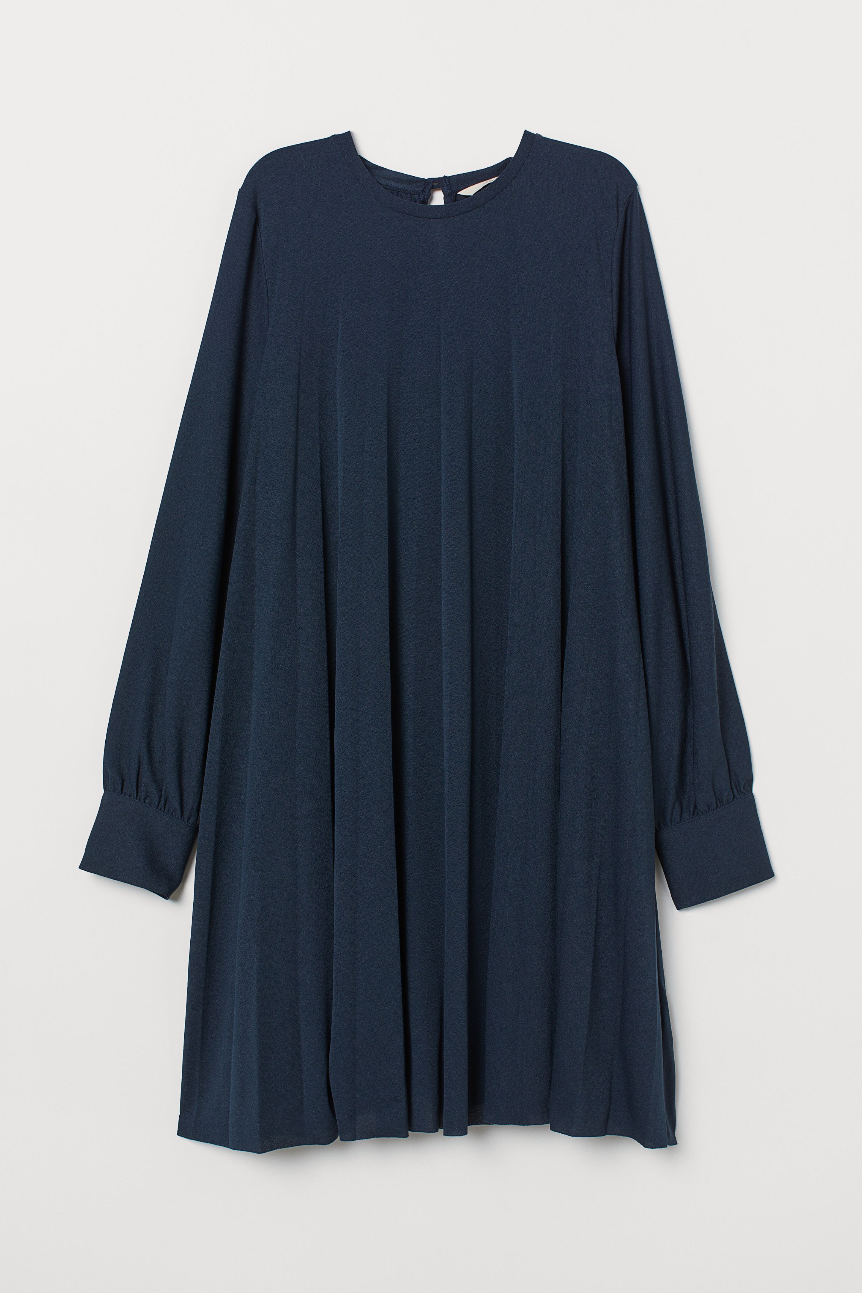 

Платье H&M S Темно-синий 7332489RP8_темно-синий