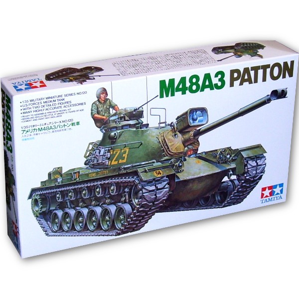 

Сборная модель TAMIYA Танк U.S. M48A3 Patton (MT-35120)