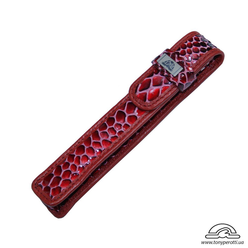

Футляр для ручки кожаный Tony Perotti Fashion 2572-1 rosso красный