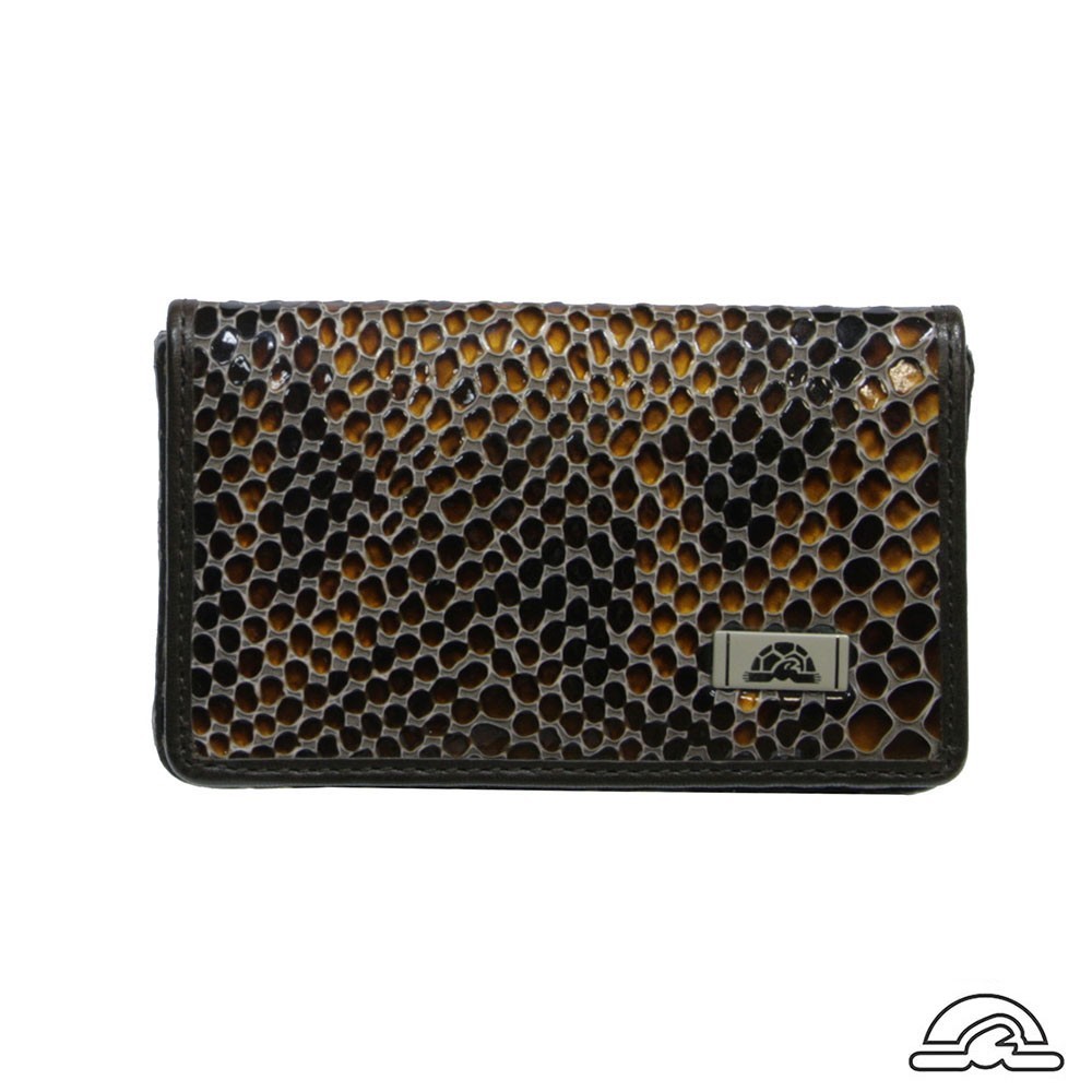 

Визитница кожаная Tony Perotti Fashion 2678 moro коричневая