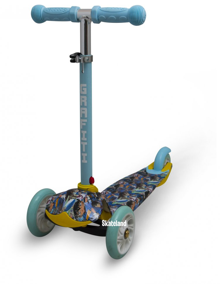 

Самокат детский Maraton Graffiti Blue