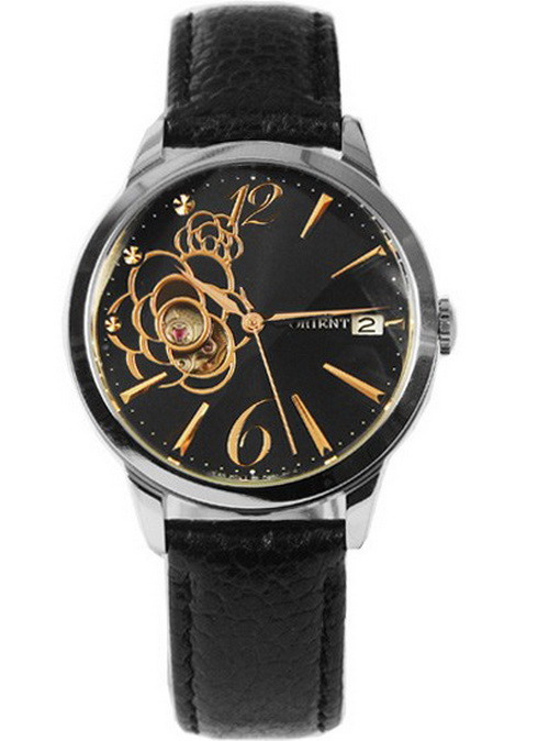 

Механические наручные часы Orient FDW02004B0 женские с кожаным ремешком