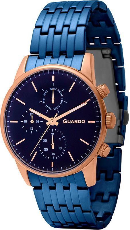 

Часы Guardo PREMIUM P12009(m2) RgBlBl браслет кварц.
